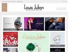 Tablet Screenshot of bijouterie-julian.com